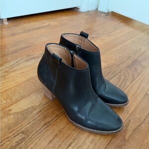 Madewell leather Brenner bootie